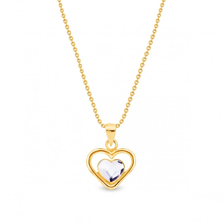 

Серебряный кулон c цепочкой SPARK Sweetheart со Swarovski модели NMG28086C-L
