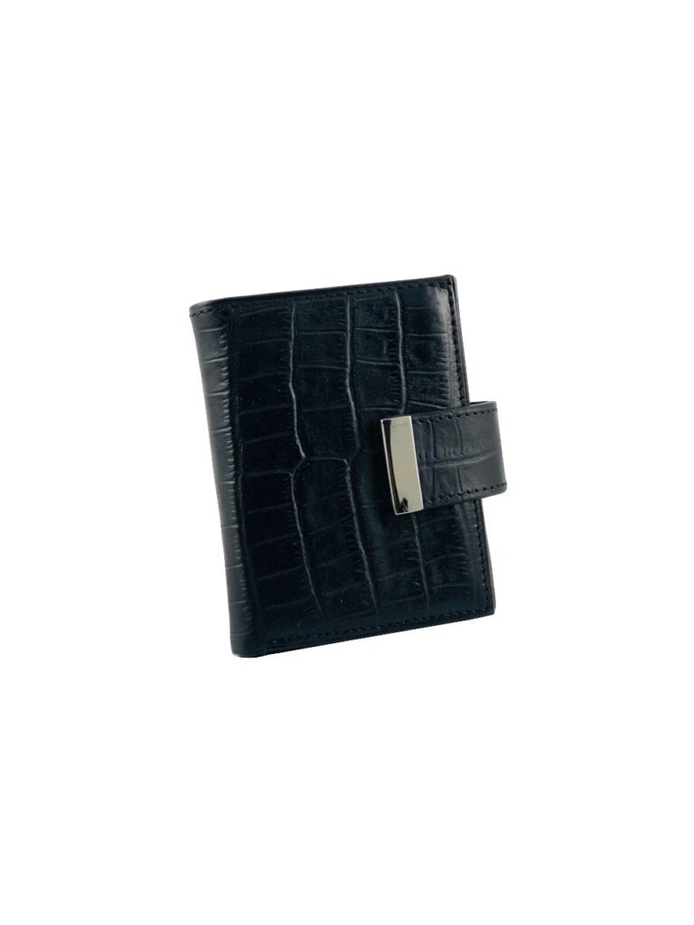 

Кошелек DeKOL Mika-8810 черный крокодил