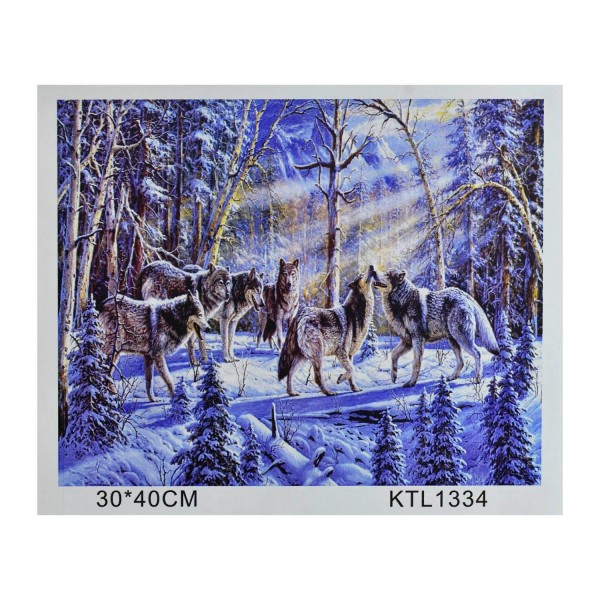 

Картина по номерам Bambi KTL 1334 "Животные", 40х30см (BAM005727)
