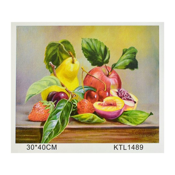 

Картина по номерам Bambi KTL 1489 "Натюрморт", 40х30см (BAM005743)