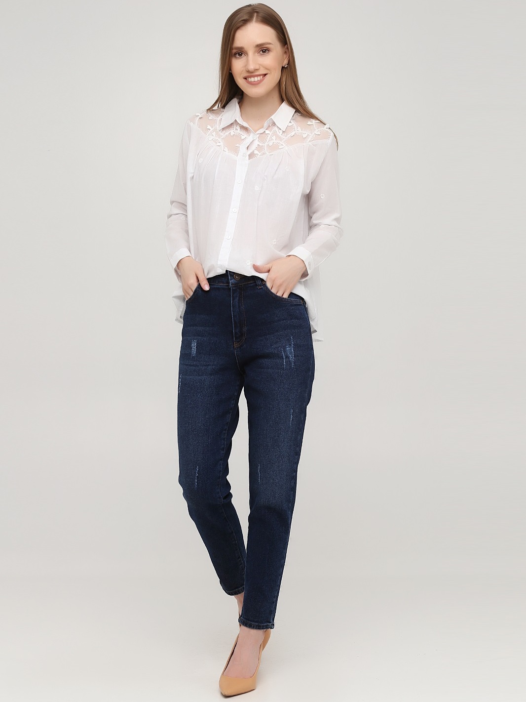 

Джинсы BEBE PLUS 24584 EU27 Синий