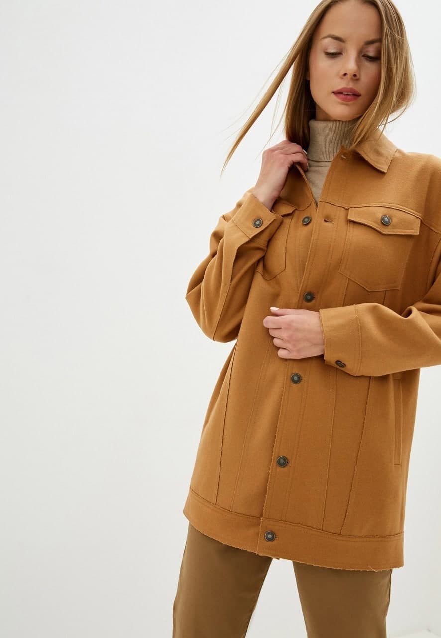 

Куртка Benetton 42 коричневый 8300895406447