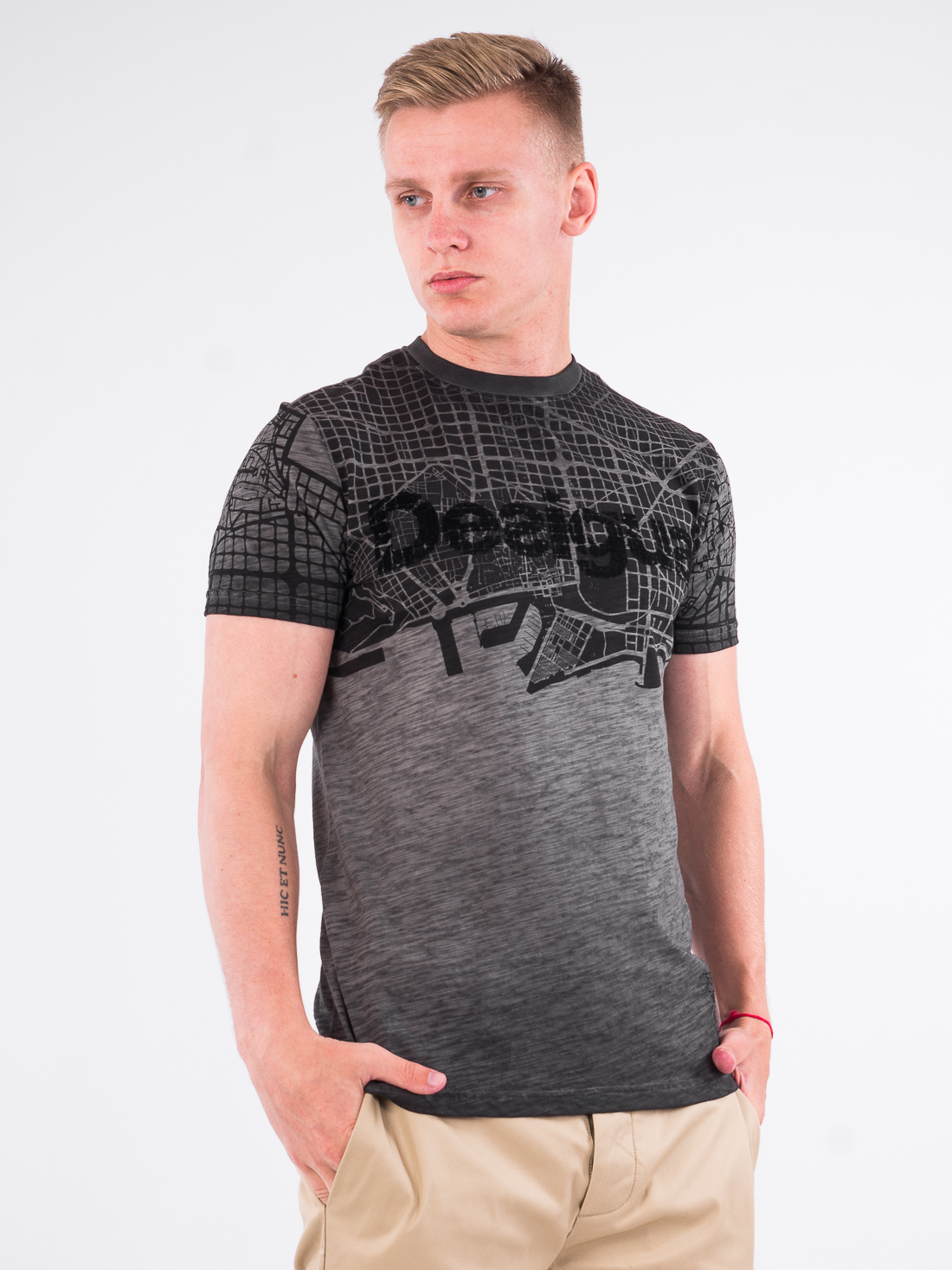 

Футболка Desigual 17WMTKBD  Серый, Футболка Desigual 17WMTKBD S Серый