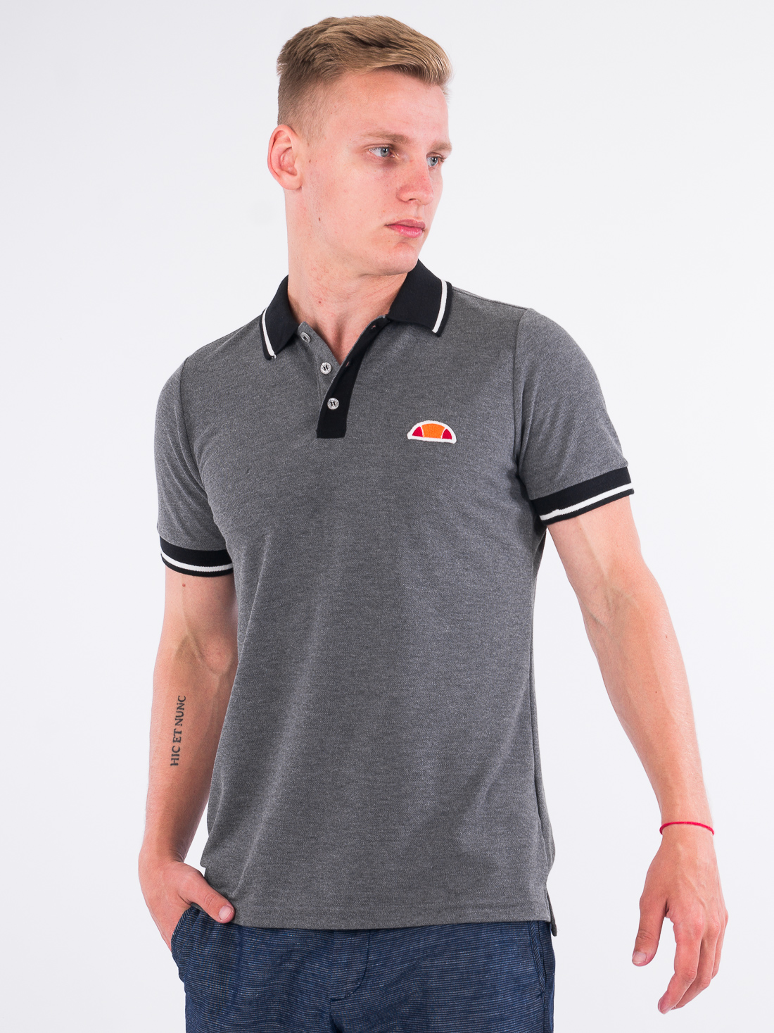 

Поло Ellesse v-170320-5  Серый, Поло Ellesse v-170320-5 XL Серый