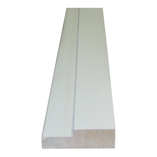 

Стойка дверной коробки МДФ Белая 32х80х2060 мм (10842601)