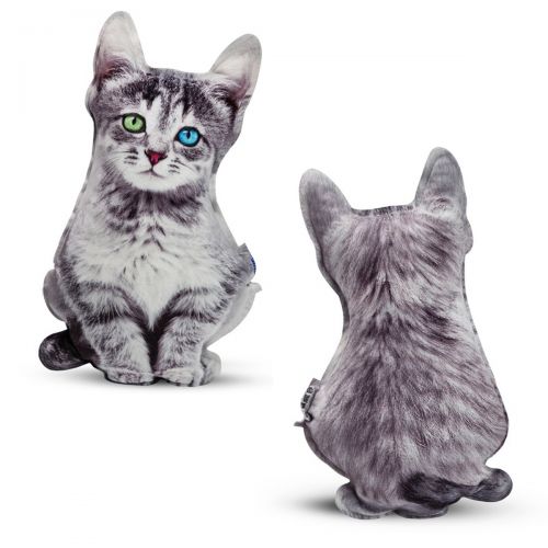 

Игрушка-подушка "Котик серенький"