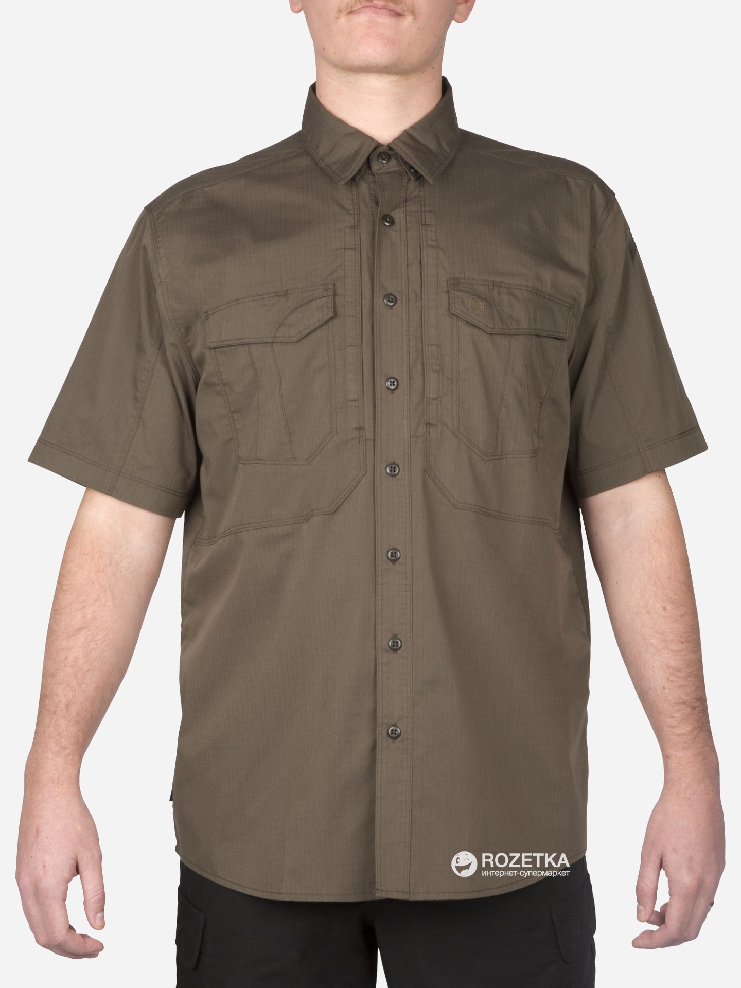 

Рубашка тактическая 5.11 Tactical Stryke Shirt - Short Sleeve 71354  Tundra, Рубашка тактическая 5.11 Tactical Stryke Shirt - Short Sleeve 71354 XL Tundra