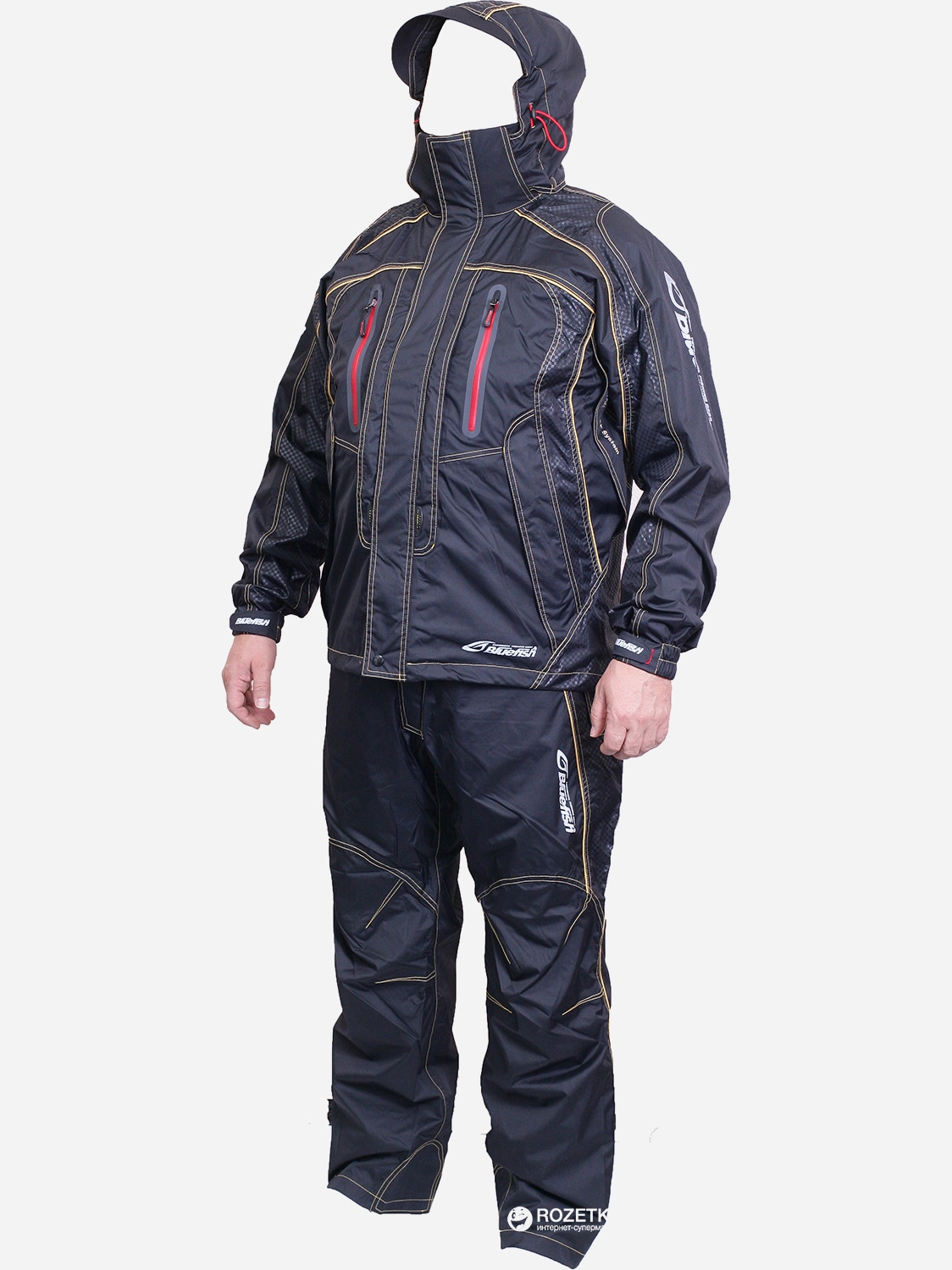 

Костюм 4 в 1 Bluefish BSU-03 XXXL Черный