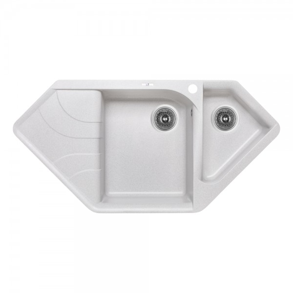 

Кухонная мойка с дополнительной чашей Lidz 1000x500/225 GRA-09 (LIDZGRA091000500225)