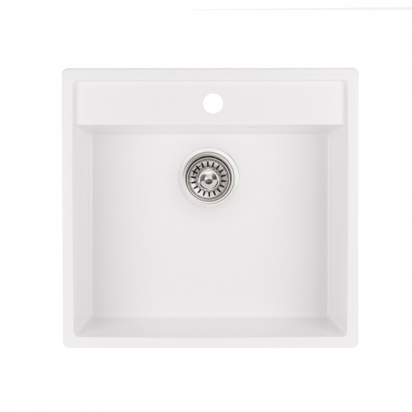 

Кухонная мойка Qtap CS 5250 White (QT5250WHI650)