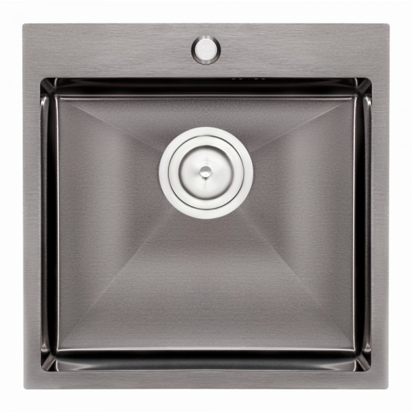 

Кухонная мойка Qtap D5050BL 2.7/1.0 мм Black (QTD5050BLPVD10)