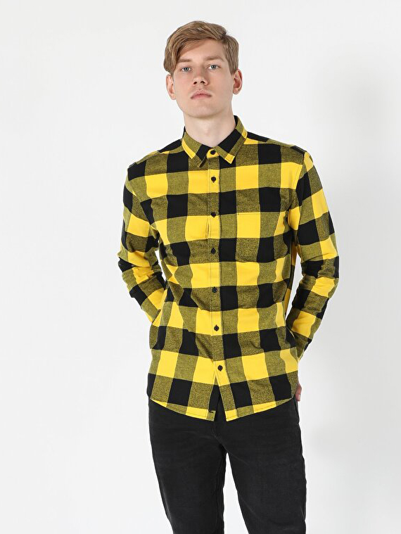 

Рубашка Colin's CL1055662  Yellow, Рубашка Colin's CL1055662 L Yellow