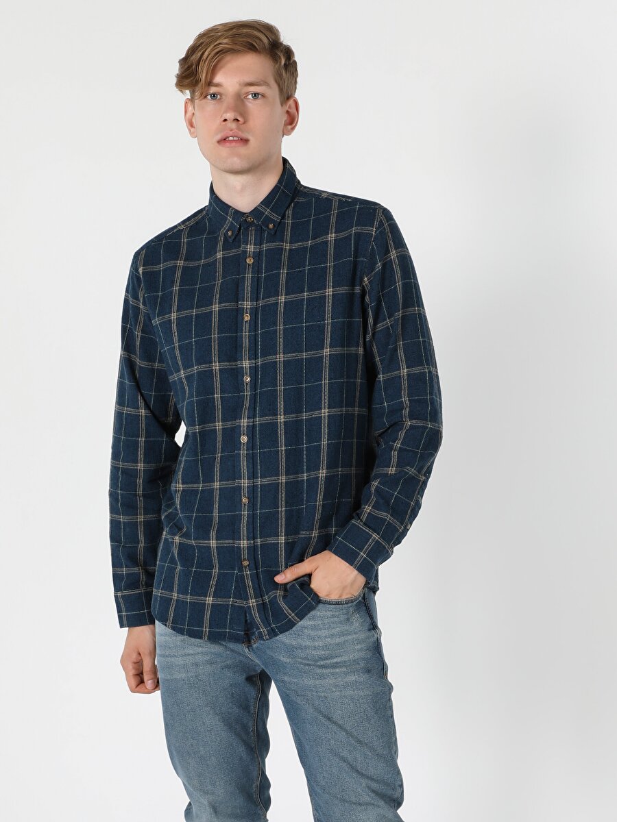 

Рубашка Colin's CL1055660  Navy, Рубашка Colin's CL1055660 XL Navy