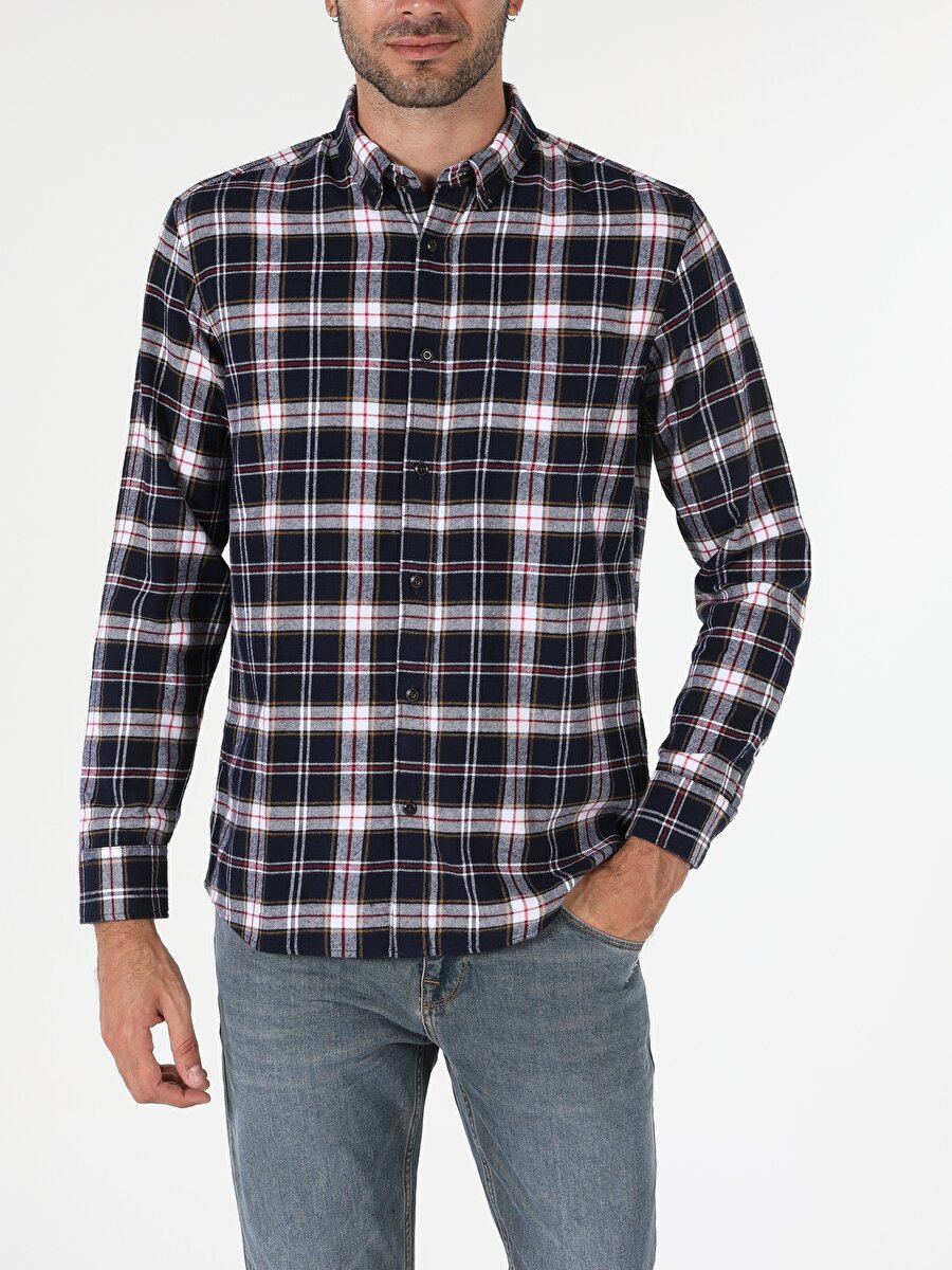 

Рубашка Colin's CL1055957  Navy, Рубашка Colin's CL1055957 L Navy