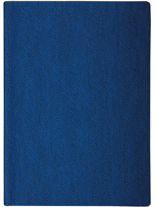 

Ежедневник недатированный Optima Tweed А5 320 страниц в клетку Синий (O25410-02)