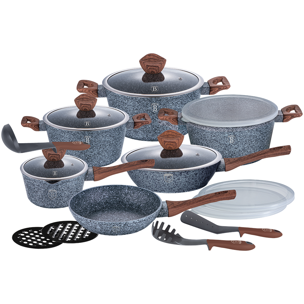 

Набор посуды 18 пр. Berlinger Haus Forest Original Brown Line BH-6198