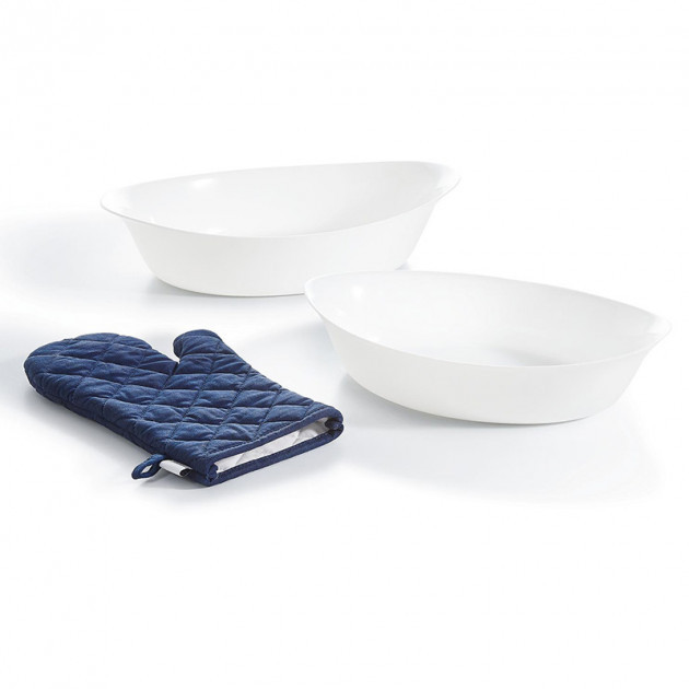 

Набор для запекания+прихватка 3 предмета Luminarc Smart Cuisine P2773