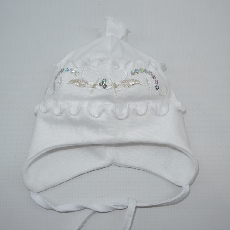 

Шапочка CEBA BABY 4521 36см 38см(р) белая