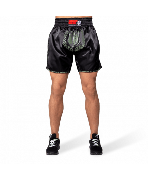 

Шорты Gorilla Wear Murdo Muay Thai / Kickboxing Shorts XS Зеленые/Хакки/Комуфляжные (9094840900)