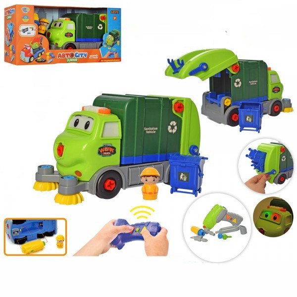 

Конструктор Limo Toy Машина мусоровоз KB-090