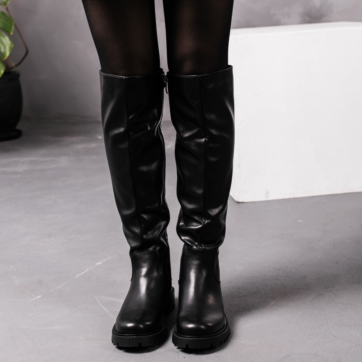 

Сапоги женские зимние Fashion Beau 3396 36 размер 23,5 см Черный