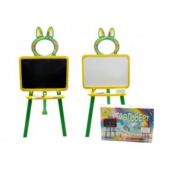 

Доска для рисования магнитная DOLONI TOYS 77/2 S Желто-зелёная