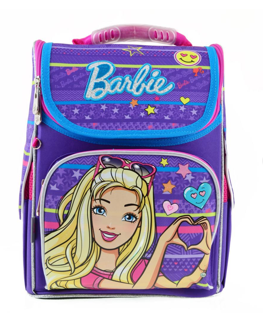 

Рюкзак школьный каркасный YES H-11 Barbie (555154) Фиолетовый
