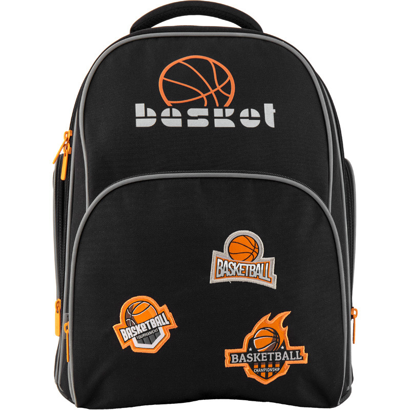 

Рюкзак школьный Kite Education Basketball 36x30x20 см 19 л Черный