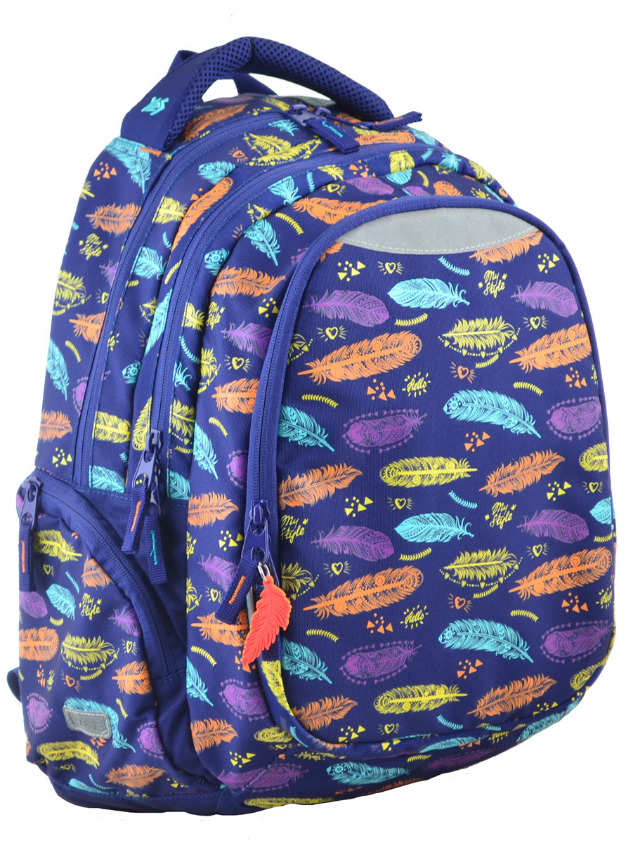 

Рюкзак подростковый YES Т-22 31х45х15 см 24 л Feather (554790)