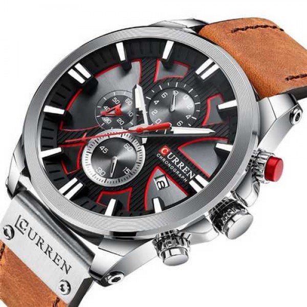 

Наручные часы Curren 8346 N Brown-Silver-Black