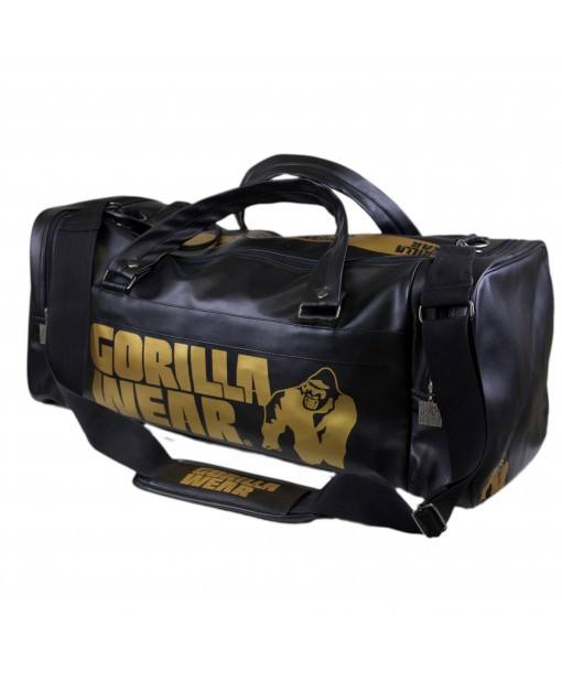 

Сумка Gorilla Wear Gym Bag Gold Edition 57x25х26 см Черная (9911590000)
