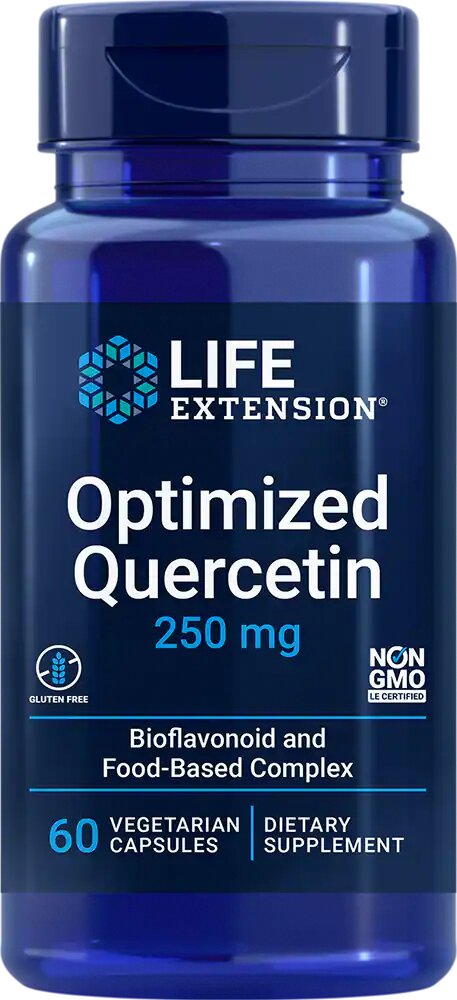 

Life Extension Optimized Quercetin 250 mg 60 капсул (4384303898)