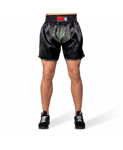 

Шорты Gorilla Wear Murdo Muay Thai / Kickboxing Shorts L Зеленые/Хакки/Комуфляжные (9094840903)