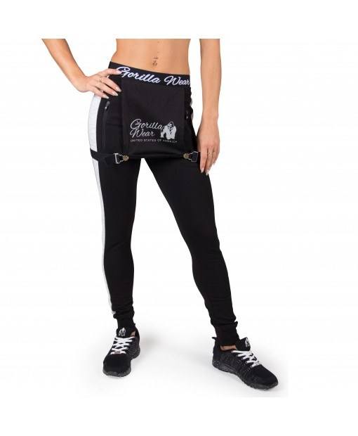 

Спортивные штаны Gorilla Wear Dolores Dungarees  Черно-серые, Спортивные штаны Gorilla Wear Dolores Dungarees XS Черно-серые