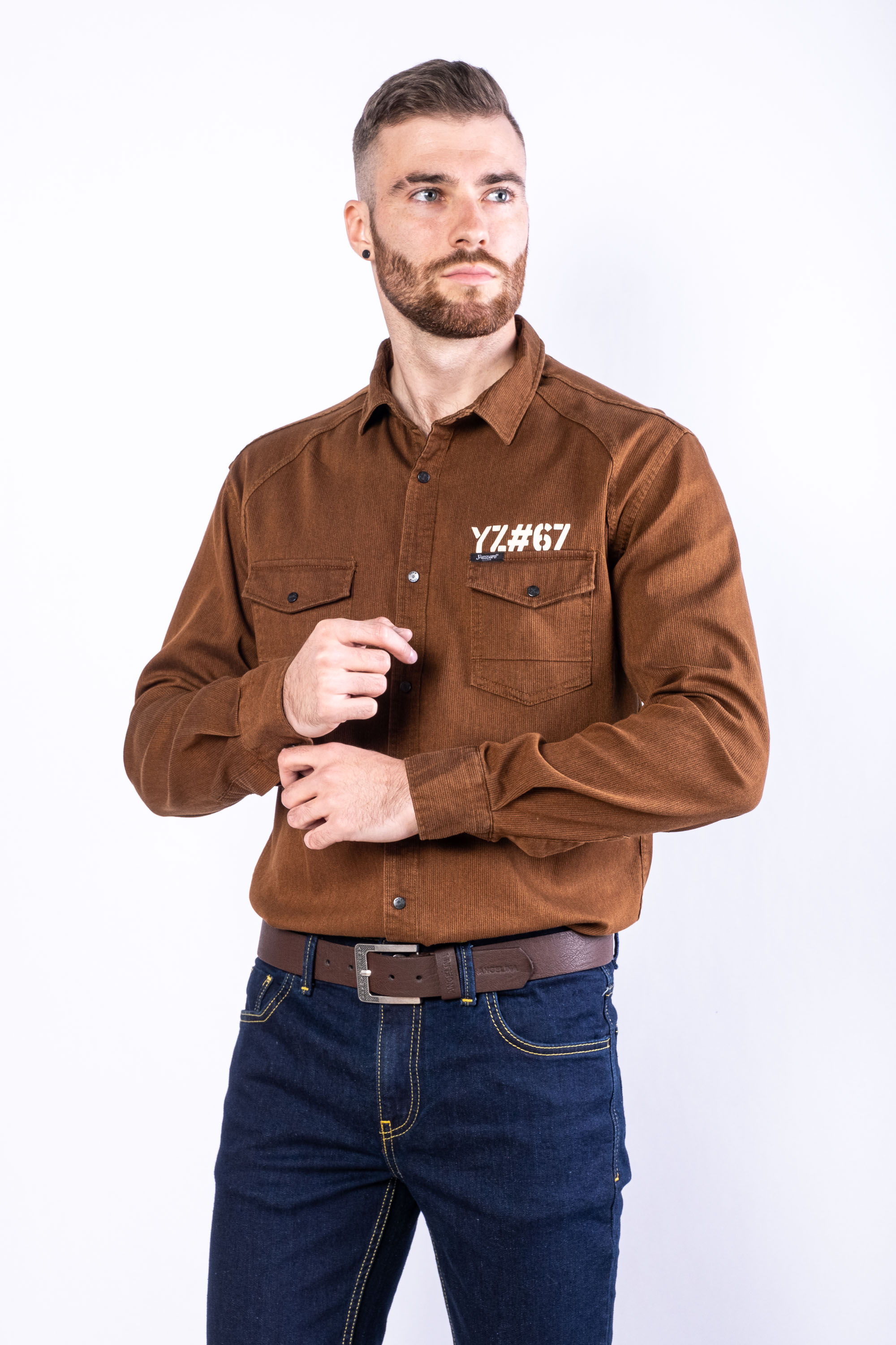 

Рубашка Time of Style 644F024 XXL Коричневый