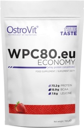 

Протеин OstroVit WPC80.eu Economy 700 г Клубника (5902232611878)