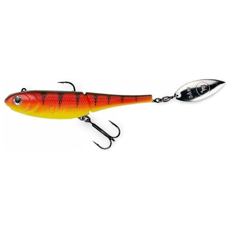 

Блесна DAM Effzett Kick-S Minnow 9cm 18g. Orange Perch (66610)