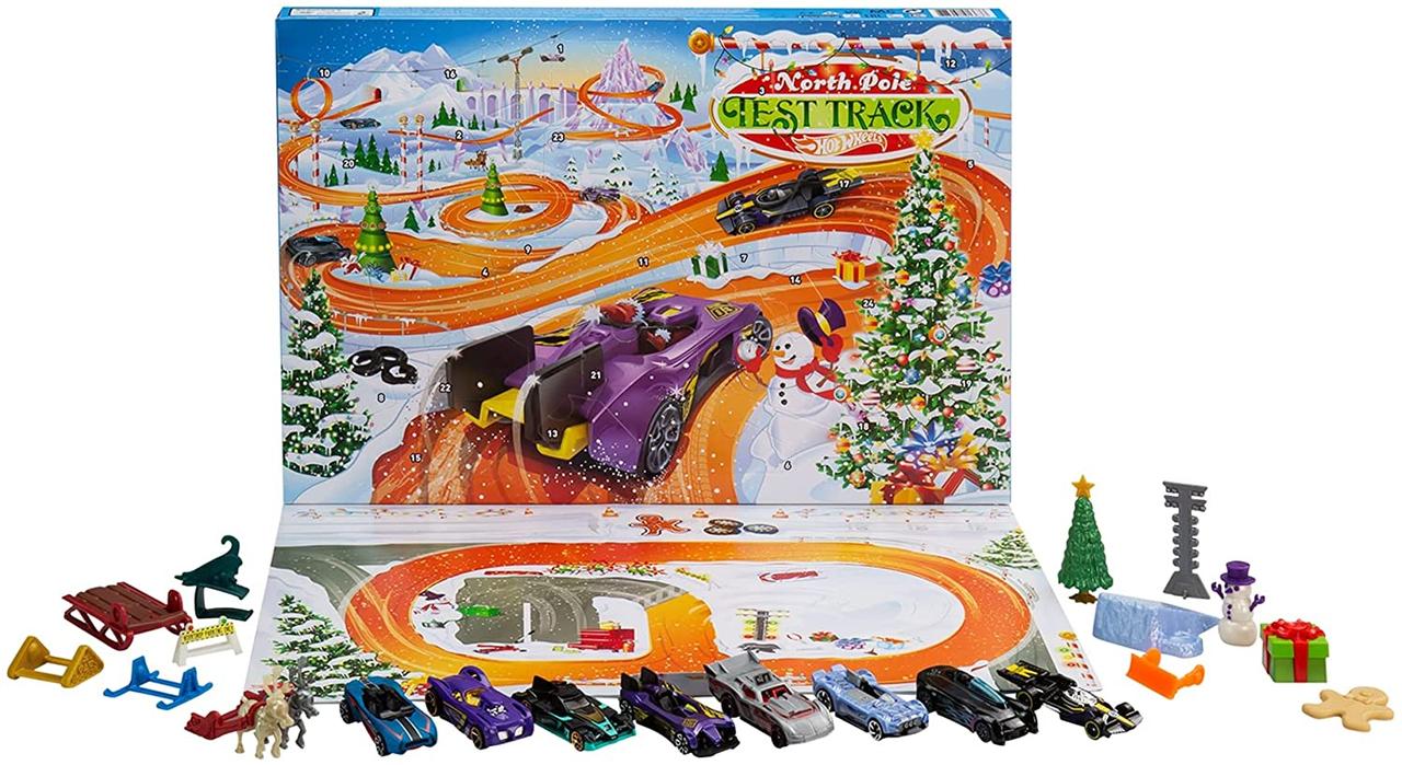 

Игровой набор Хот Вилс Адвент Календарь Hot Wheels Advent Calendar 2021
