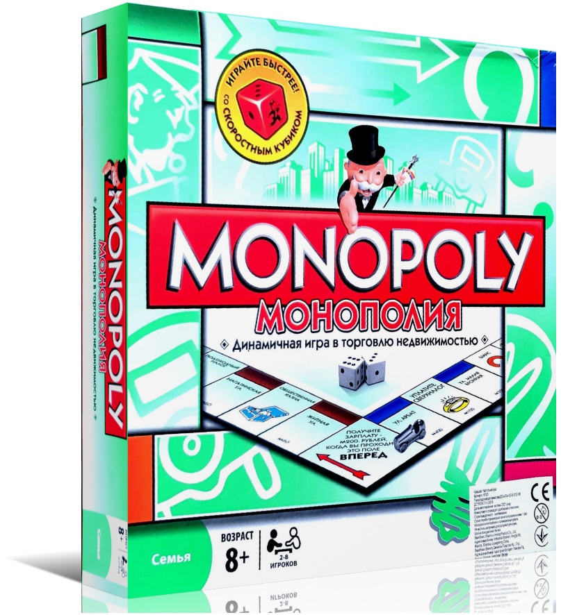 

Монополия. Динамичная игра в торговлю недвижимостью | Monopoly