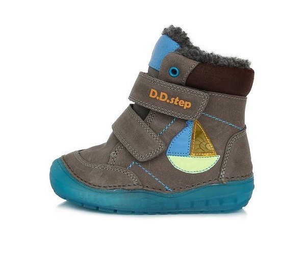 

Ботинки зимние для мальчика DDStep W071-657B 21 Серый