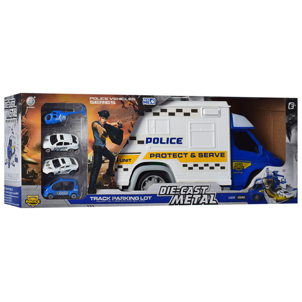 

Игровой набор транспорта Bambi 95577-2 (Полиция)