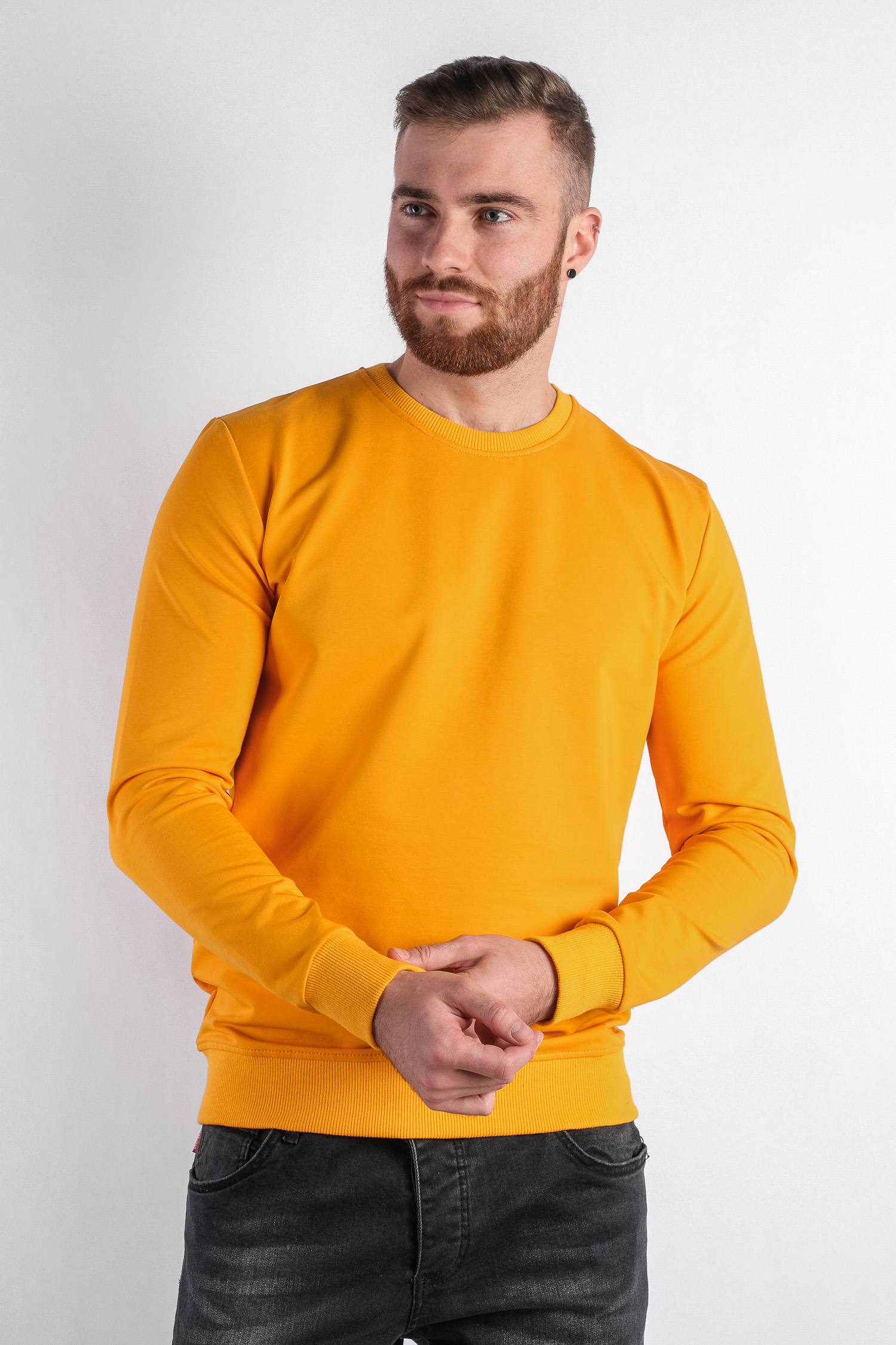 

Свитшот мужской желтый Time of Style 711F1001-4 XXL Желтый
