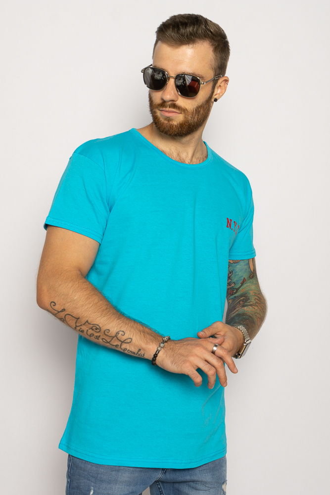 

Футболка NYK Time of Style 85F361  Бирюзовый, Футболка NYK Time of Style 85F361 3XL Бирюзовый