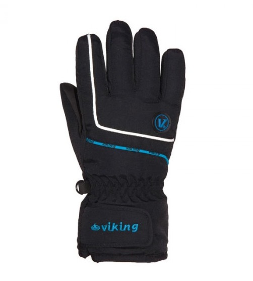 

Перчатки Viking Kevin black/blue size 4.