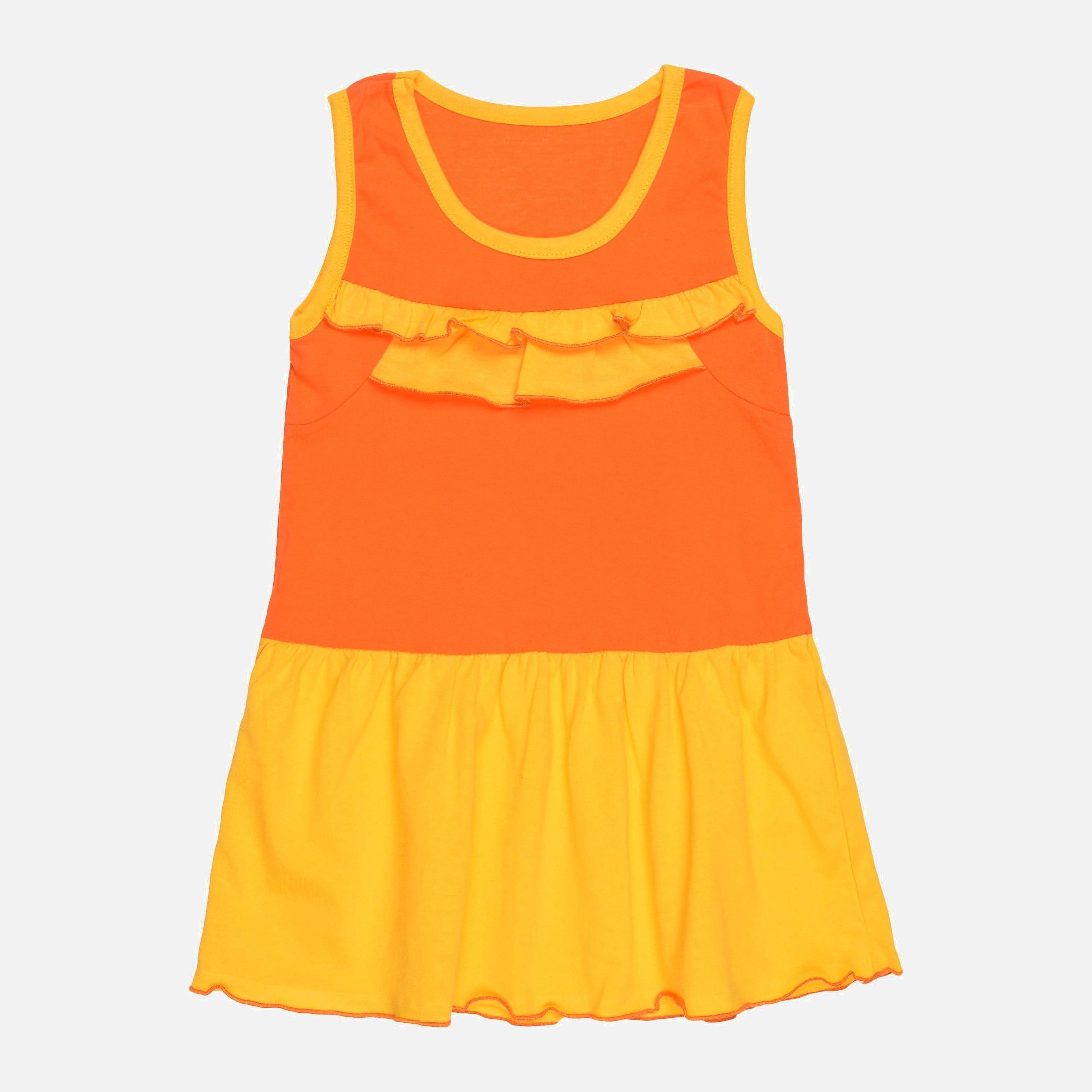 

Платье Anmerino Anna 98 см Желтое с оранжевым