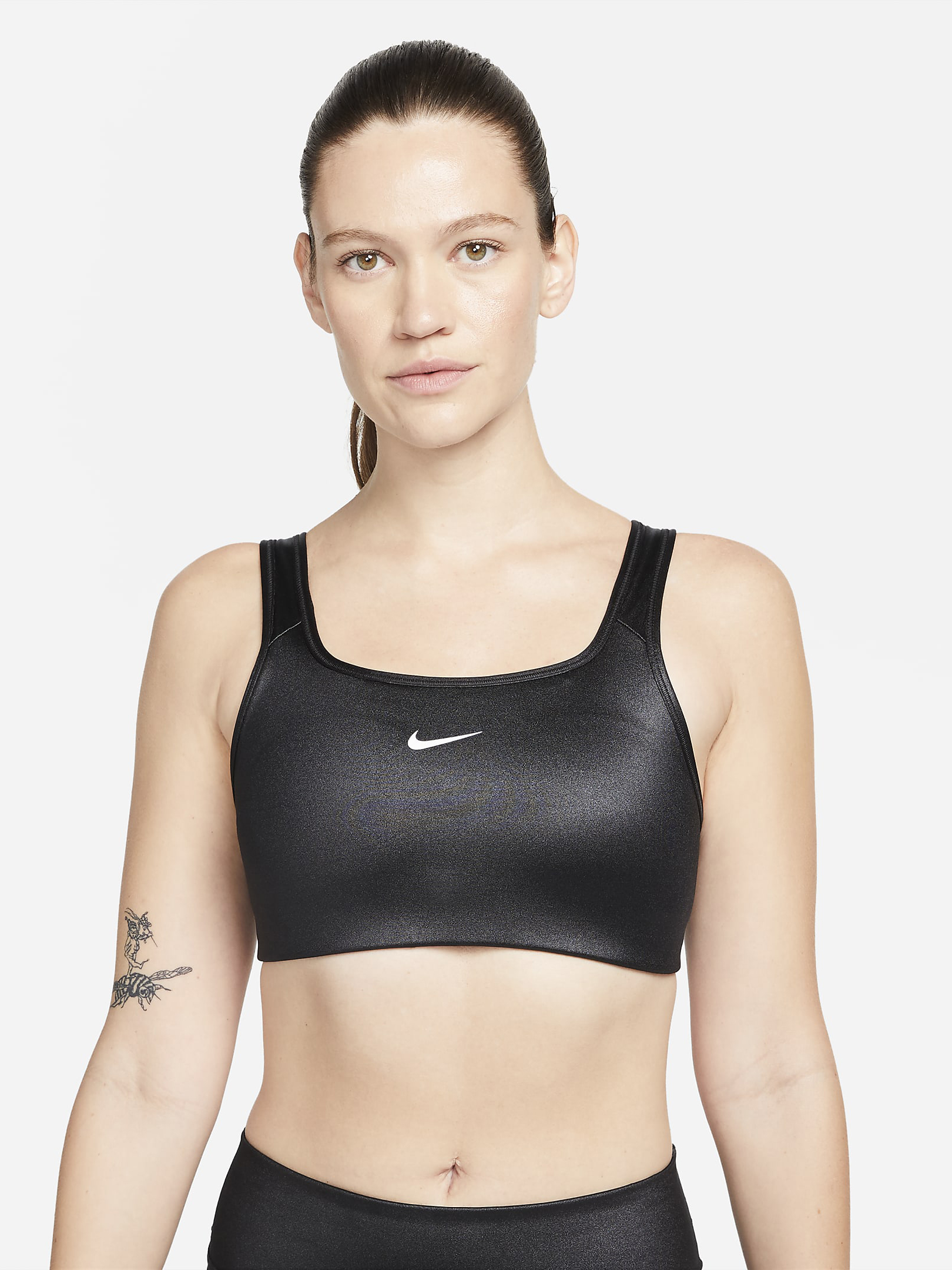 

Спортивный топ Nike W Nk Df Swsh Shine Bra DD1438-010  Черный, Спортивный топ Nike W Nk Df Swsh Shine Bra DD1438-010 XS Черный