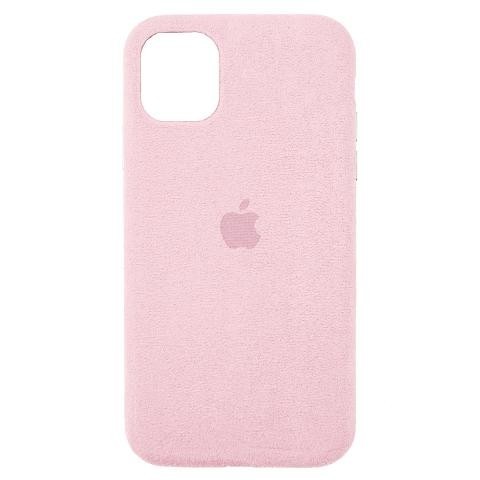 

Чехол Без бренда Alcantara для iPhone 12 Pro Max Pink Sand