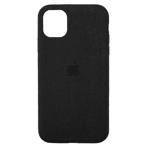 

Чехол Без бренда Alcantara для iPhone 12 Pro Max Black