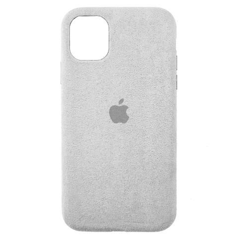 

Чехол Без бренда Alcantara для iPhone 12 mini Stone