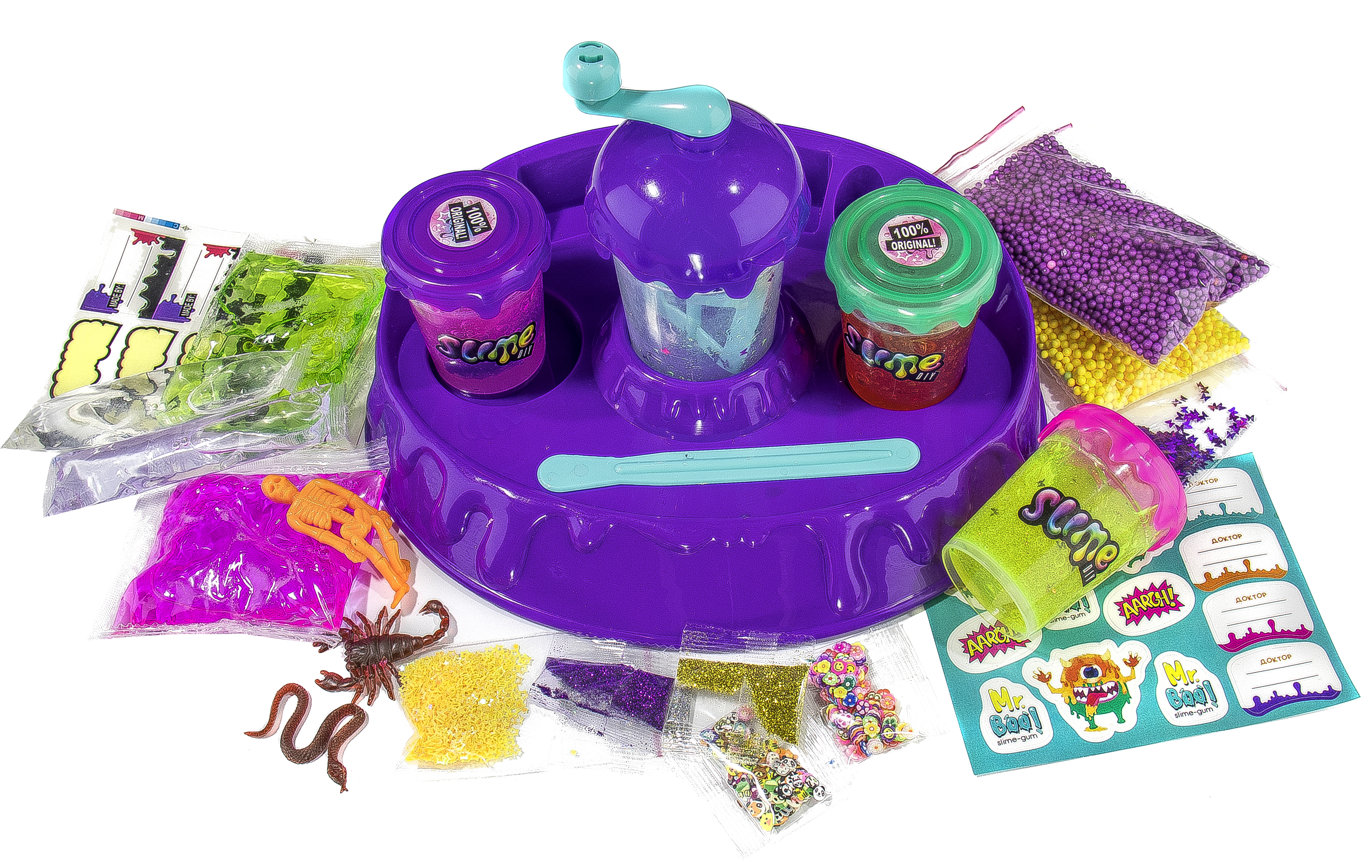 

Набор для экспериментов Mr.Boo Slime Factory (4820199471025) (80012)